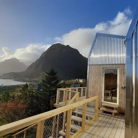 Oceanview Mini-house - Stunning Views Feriehus Moskenes